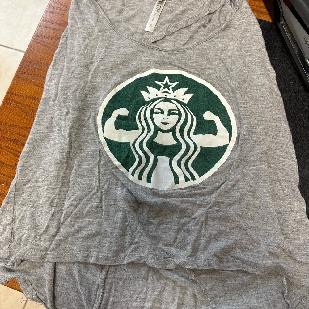 Starbucks Gray Tank